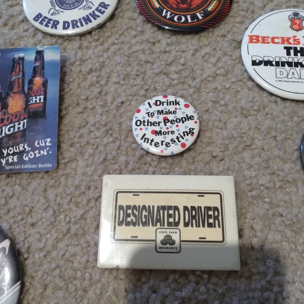 Drinking Buttons - Picture 10 of 10